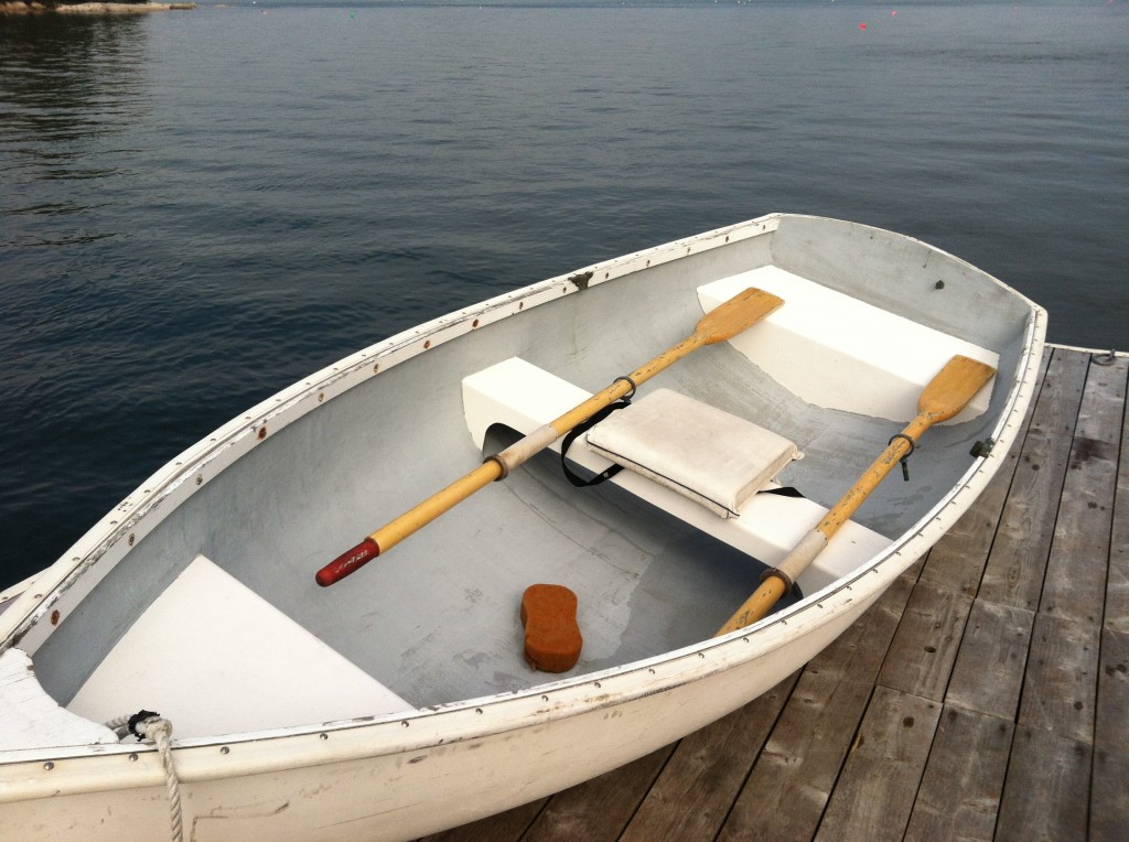 Going for a row.